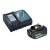 Akumuliatorius Makita BL1830B; 18 V; 1x3,0 Ah + pakrovėjas DC18RC