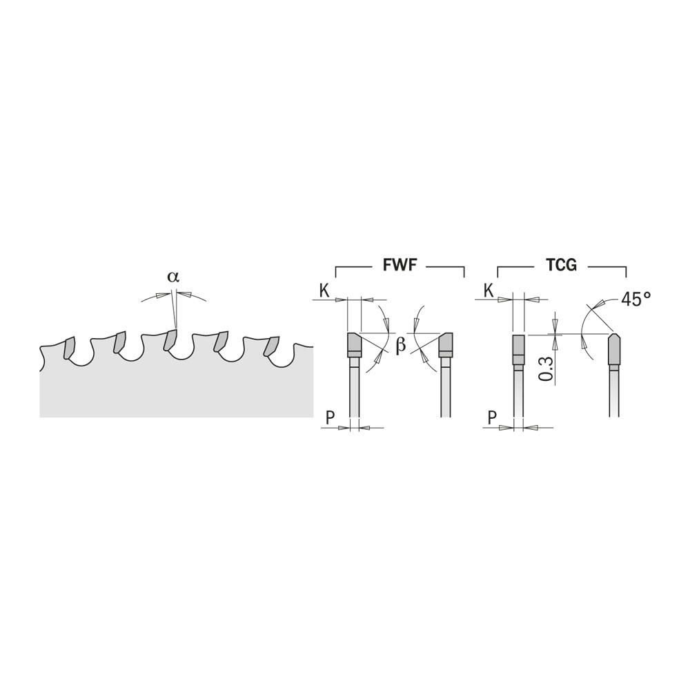 Pjovimo diskas metalui CMT 226; 254x2,2x15,87; Z72; 10