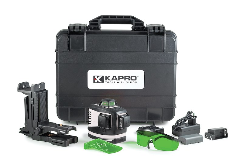 Lazerinis nivelyras Kapro 3D; žalias - 883WG - Lazeriniai