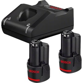 Priedų rinkinys Bosch GBA; 12 V; 2x3,0 Ah + pakrovėjas GAL 12V-40