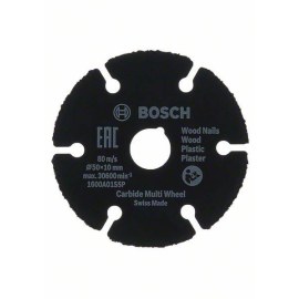 Pjovimo diskas Bosch 1600A01S5X; 50x1,0x10 mm