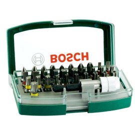 Sukimo antgalių komplektas Bosch Promoline Colored; 32 vnt.