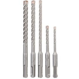 Grąžtų komplektas Bosch SDS plus-5X; 5-10 mm; 5 vnt.