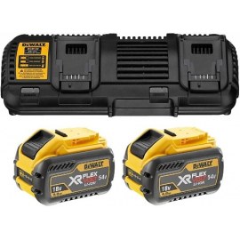 Priedų rinkinys DeWalt FlexVolt; 18 V; 2x9,0 Ah akum. + pakrovėjas DCB132