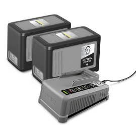 Akumuliatorius Karcher Power+ 36 V; 2x7,5 Ah + greito krovimo pakrovėjas Power+
