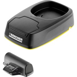 Charging station and replaceable accumul