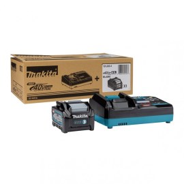 Priedų rinkinys Makita 191J65-4; 40 V; 4,0 Ah akum.; + pakrovėjas DC40RA