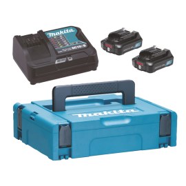Priedų rinkinys Makita 197658-5; 12 V; 2x2,0 Ah akum. + pakrovėjas DC10SB