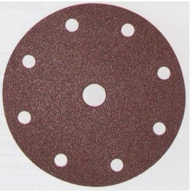 Šlif. popierius Velcro Backed 150 mm; K320; 10 vnt.
