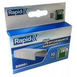 Kabės Rapid; 10,6x10 mm; 2000 vnt.; tipas 140
