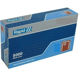 Kabės Rapid; 12,95x10 mm; 5000 vnt.; tipas 12