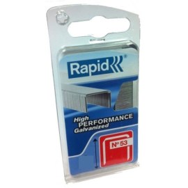 Kabės Rapid; 11,4x6 mm; 1080 vnt.; tipas 53