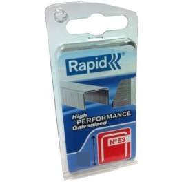 Kabės Rapid; 11,4x10 mm; 1080 vnt.; tipas 53