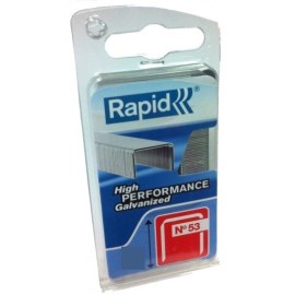 Kabės Rapid; 11,4x12 mm; 1080 vnt.; tipas 53