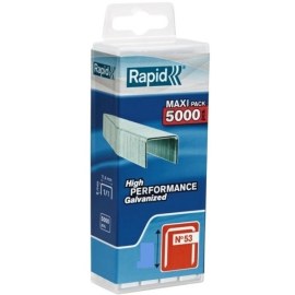 Kabės Rapid; 11,4x12 mm; 5000 vnt.; tipas 53