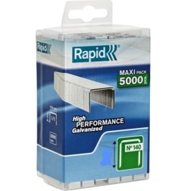 Kabės Rapid; 10,6x12 mm; 5000 vnt.; tipas 140