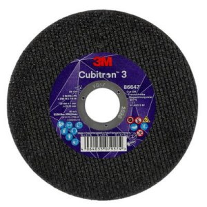 Abrazyvinis pjovimo diskas 3M Cubitron 3 A60 S BF; 125x1 mm