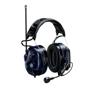 Apsauginės ausinės 3M Peltor WS LiteCom Plus; 33 dB; mėlynos