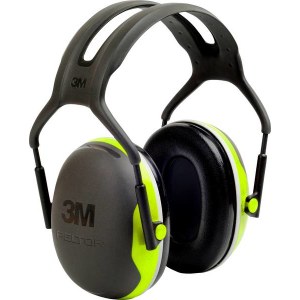 Apsauginės ausinės 3M Peltor X4A-GB; 33 dB; žalios