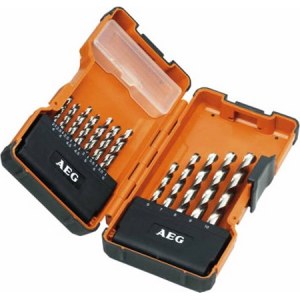 Grąžtų komplektas metalui AEG 4932352243; 2-10 mm; 19 vnt.