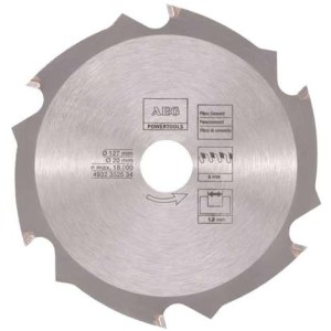 Pjovimo diskas fibro cementui AEG 4932352534; 127x1,8x20 mm; Z6 