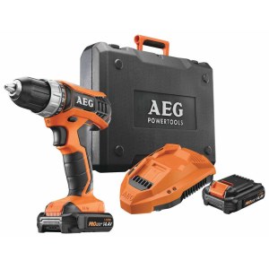 Smūginis suktuvas-gręžtuvas AEG BSB12G3LI-202C; 12 V; 2x2,0 Ah akum.