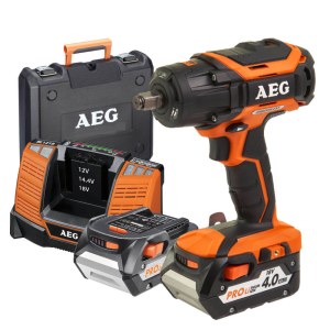 Smūginis veržliasūkis AEG BSS18C12ZBLLI-402C; 18 V; 2x4,0 Ah akum.