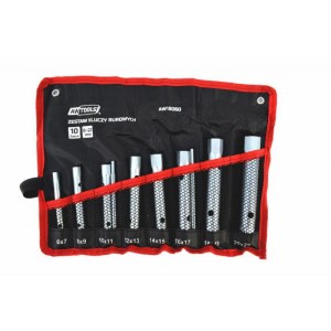 Vamzdinis raktas AWTools AW18060; 6-22 mm; 10 vnt.