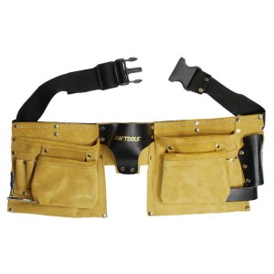 Įrankių diržas AWTools AW30600; 56x21 cm; rudas