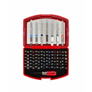 Sukimo antgalių rinkinys AWTools AW37925; 56 vnt.
