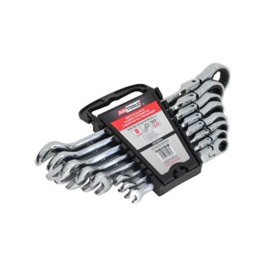Terkšlinis veržliaraktis AWTools AW39934; 8-22 mm; 8 vnt.