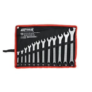 Kombinuotų raktų komplektas AWTools AW40114; 6-22 mm; 12 vnt.