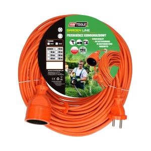 Elektrinis ilgiklis AWTools AW70200; 10 m oranžinis