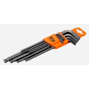 Šešiakampių raktų rinkinys Bahco BE-9770; 1,5-10 mm; 9 vnt.