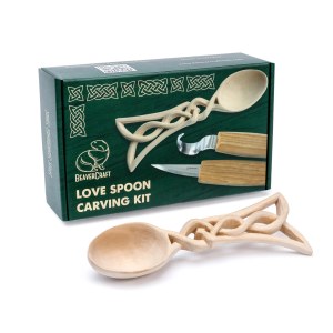 Drožinėjimo rinkinys BeaverCraft DIY04; figūrėlių drožinėjimui pradedantiesiems