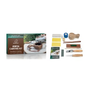 Drožinėjimo rinkinys BeaverCraft DIY07; figūrėlių drožinėjimui pradedantiesiems