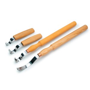 Peilių rinkinys BeaverCraft S11L; 4 vnt.; kairiarankiams