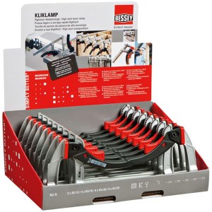 Spaustuvai Bessey KliKlamp KLI-D; 16 vnt.