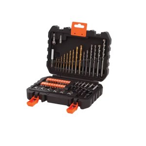 Įrankių komplektas Black & Decker A7188-XJ; 50 vnt.