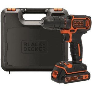 Smūginis suktuvas-gręžtuvas Black & Decker BDCDC18K-QW; 18 V; 1x1,5 Ah akum.