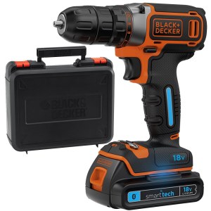 Akumuliatorinis suktuvas-gręžtuvas Black & Decker BDCDC18KST-QW; 18 V; 1x1,5 Ah akum.