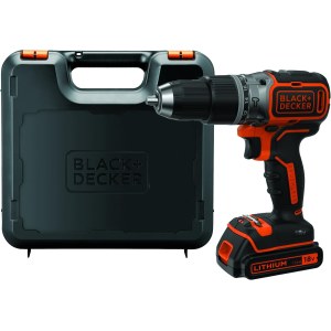 Smūginis gręžtuvas-suktuvas Black & Decker BL188K-QW; 18 V; 1x1,5 Ah akum.
