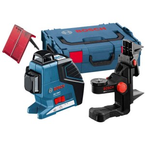 Lazerinis nivelyras Bosch GLL 2-80 P + laikiklis BM1, L-boxx