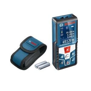 Lazerinis atstumų matuoklis Bosch GLM 50 C su Bluetooth® jungtimi (pažeista pakuotė)