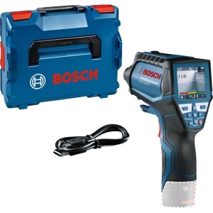 Skaitmeninis termovizorius – drėgmėmatis Bosch GIS 1000 C; 10,8 V (be akumuliatoriaus ir pakrovėjo)