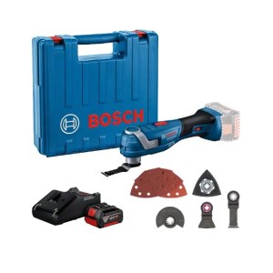 Daugiafunkcinis įrankis Bosch GOP 185-LI PROFESSIONAL; 18 V; 1x4,0 Ah akum.