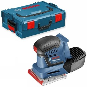 Plokštuminis šlifuoklis Bosch GSS 18V-10 Solo; 18 V (be akumuliatoriaus ir kroviklio)