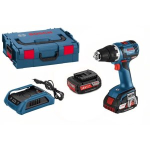 Suktuvas-gręžtuvas Bosch GSR 18 V-EC Wireless; 18 V; 2x2,0 Ah akum.