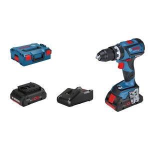 Smūginis suktuvas-gręžtuvas Bosch GSB 18V-60C ProCORE; 18 V; 2x4,0 Ah akum. (ekspozicinė prekė)