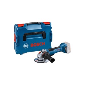 Kampinis šlifuoklis Bosch GWS 18V-10 P Professional; 18 V (be akumuliatoriaus ir pakrovėjo) + L-BOXX 136